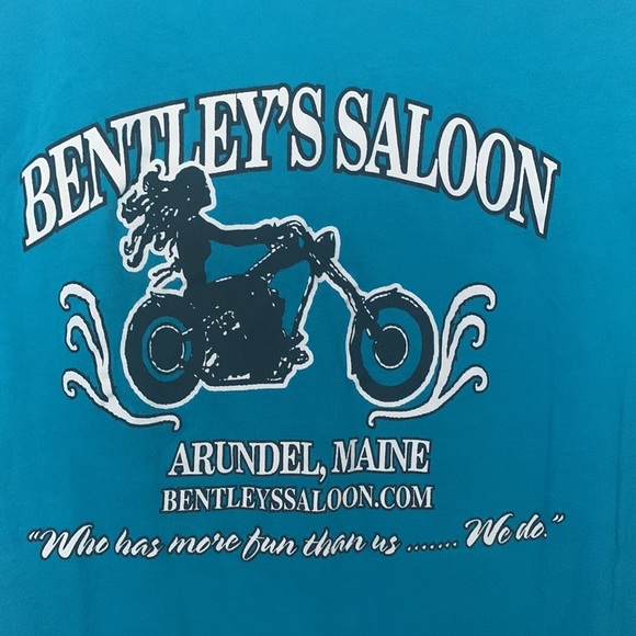 Turquoise short sleeve TShirt - Picture 3 of 4